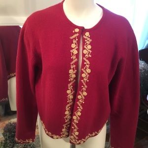 Ann Taylor lambswool/angora blend sweater, size L